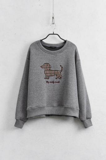 Sudadera Dog Gris