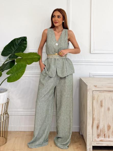 Conjunto Leia Verde