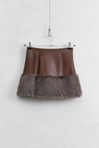 Falda Meghan Chocolate 