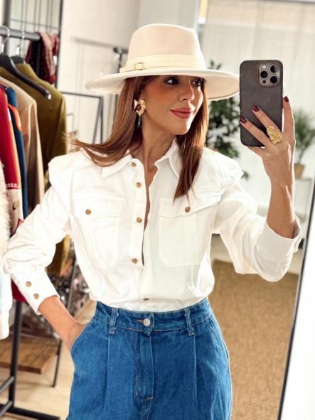 Camisa Odonell Blanco