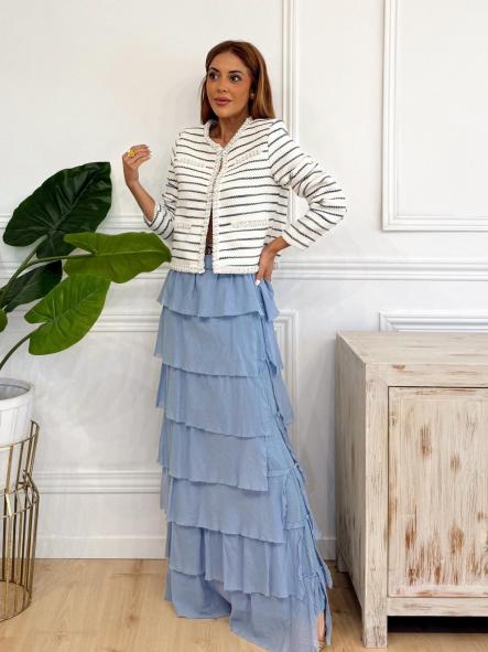Falda Ostos Azul