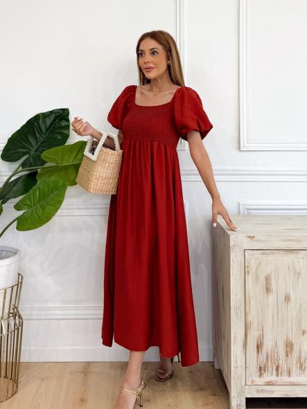 Vestido Cool Teja