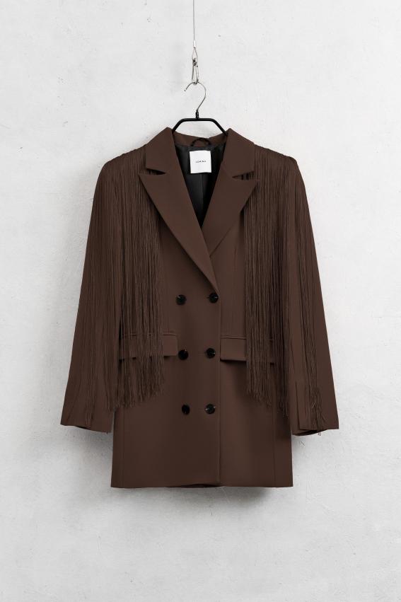 Chaqueta Guccia Marrón