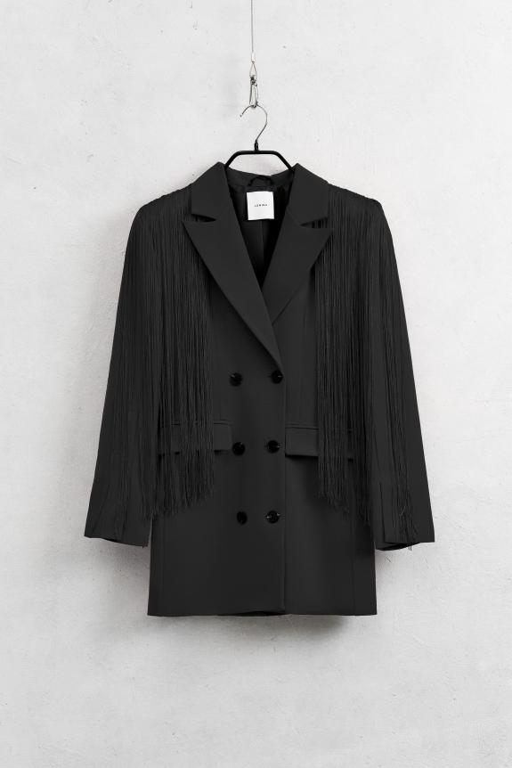 Chaqueta Guccia Negro