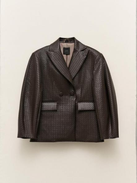 Chaqueta Trenzada Chocolate [0]