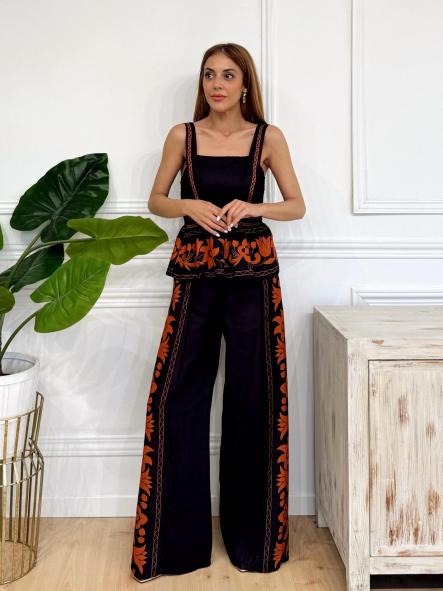 Conjunto Gina Chocolate