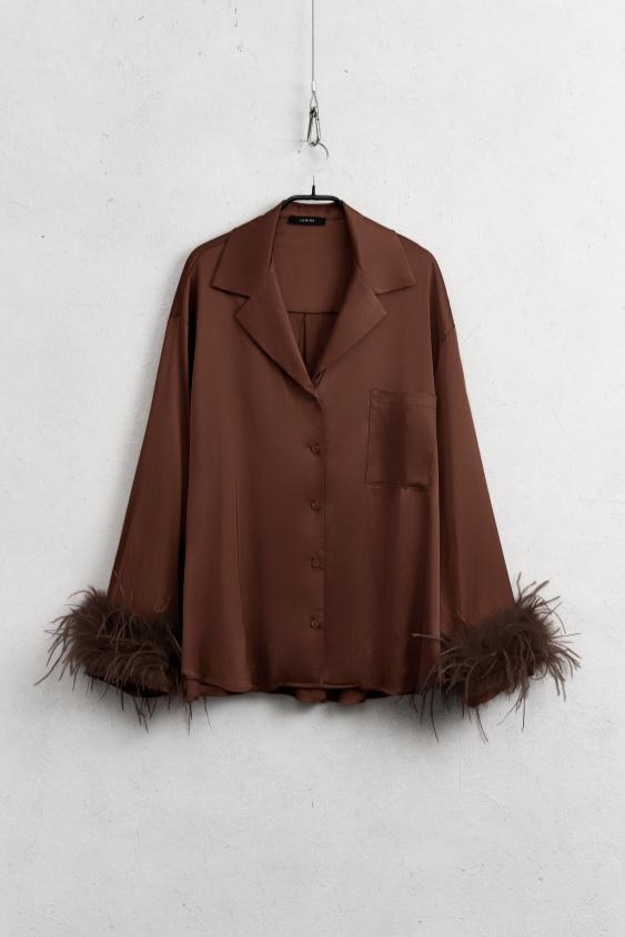 Camisa Liria Chocolate