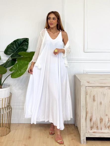 Vestido Baradero Blanco [0]