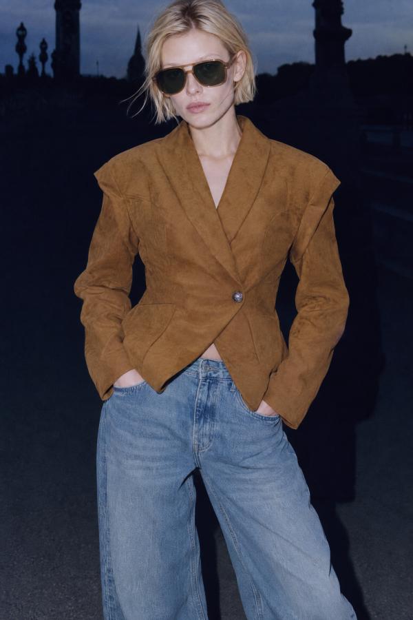Blazer Renata Camel