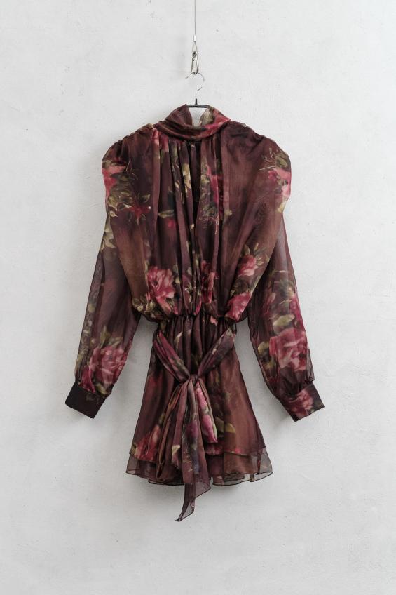 Vestido Osorno Burdeos