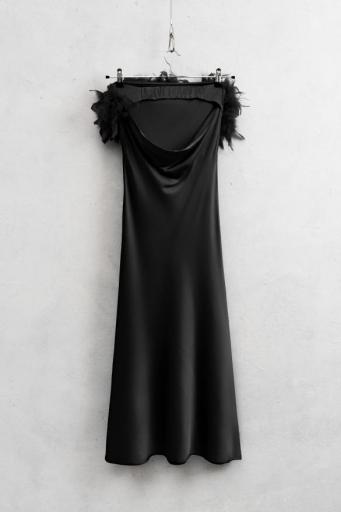 Vestido Arjona Negro  [1]