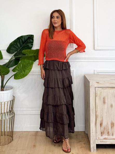 Vestido Araba Chocolate