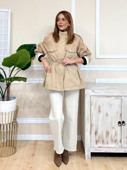 Gabardina Nuria Beige [1]