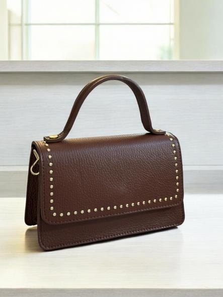 Bolso Piel Chocolate [0]