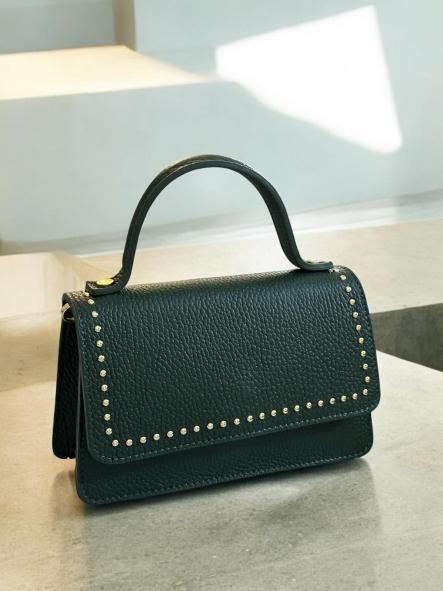 Bolso Piel Verde [0]