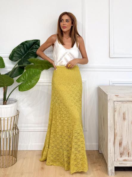 Falda Jamaica Lima [0]