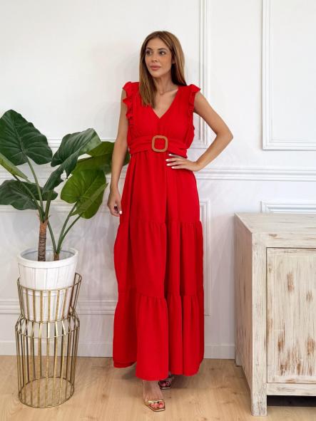 Vestido Ana Rojo