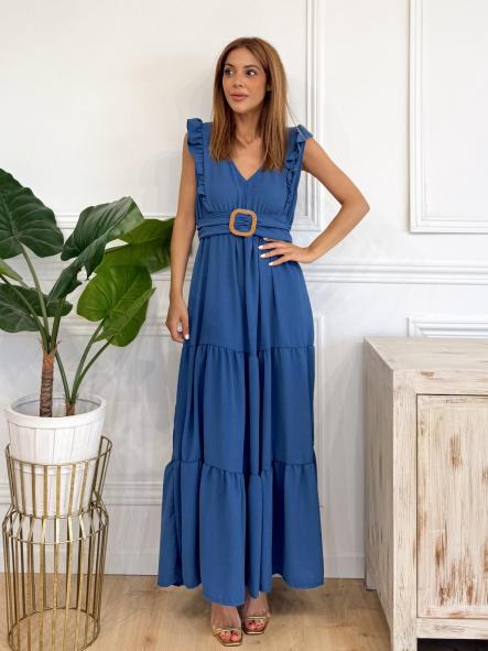Vestido Ana Azul