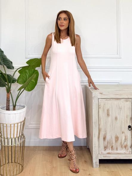 Vestido Clara Rosa