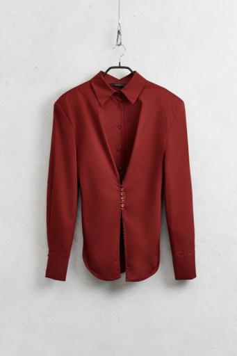 Camisa Panna Burdeos [0]