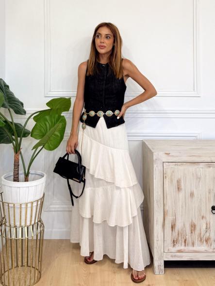 Falda Yuca Beige [0]