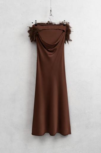 Vestido Arjona Chocolate  [1]