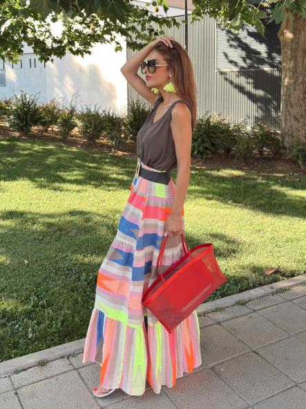 Falda Laura Algodón  [0]