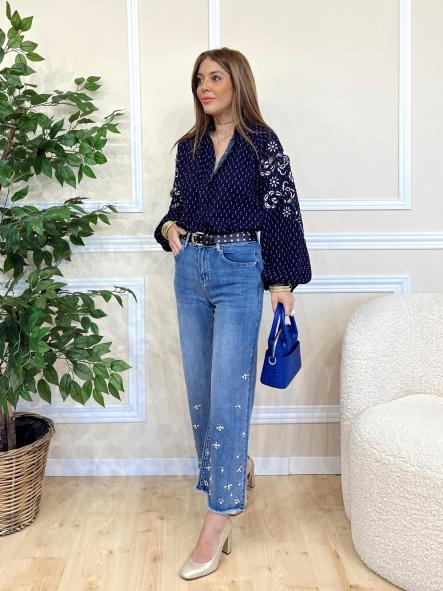 Jeans Luxe Azul