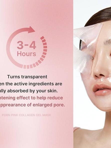 MEDICUBE Mascarilla de gel de colágeno ROSA SALMÓN PDRN 28 g [3]