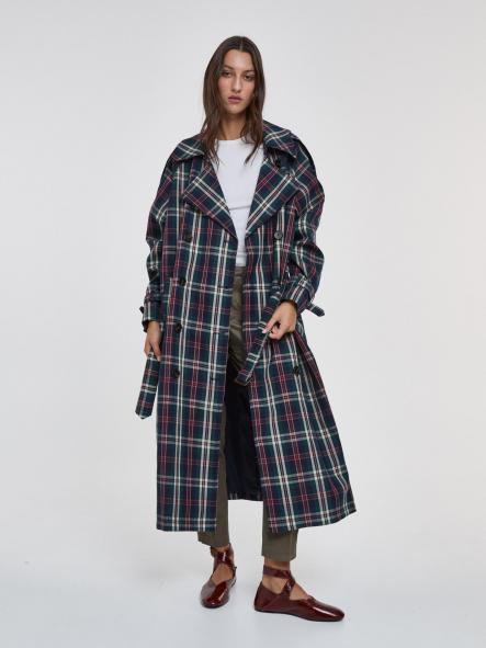 Gabardina Lilla Verde