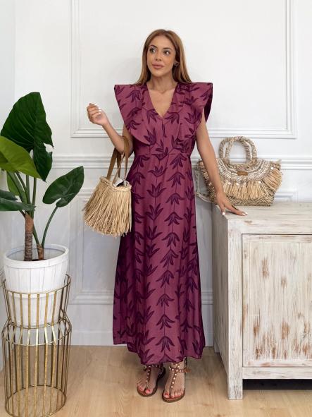 Vestido Noa Burdeos
