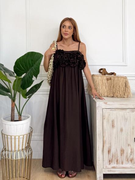 Vestido Flower 2.0 Chocolate