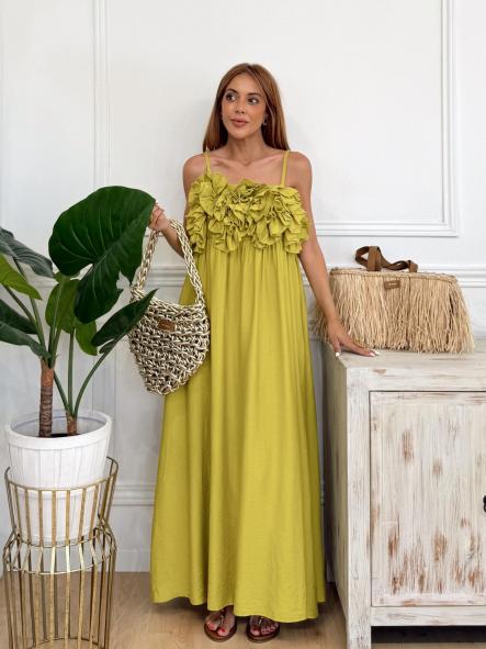 Vestido Flower 2.0 Lima [0]