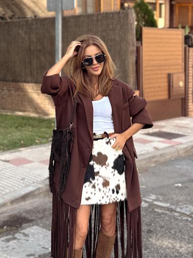 Mini Falda Pelito Cow 