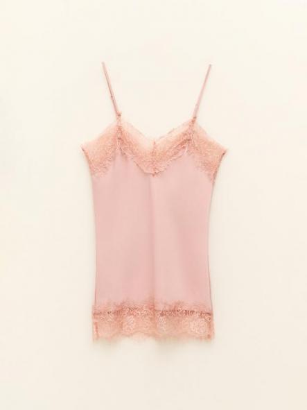 Top Lencerie Rosa 