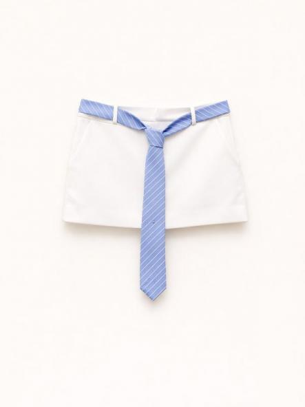 Falda Paón Blanco [0]