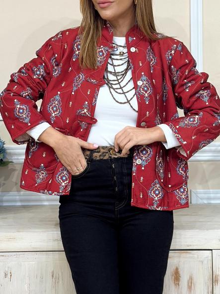 Chaqueta Luxana Rojo