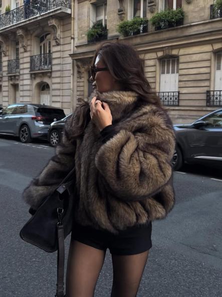 Abrigo Leire Marrón  [2]