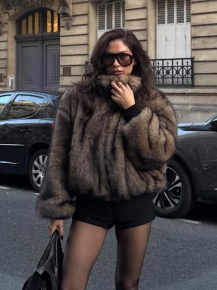 Abrigo Leire Marrón  [1]