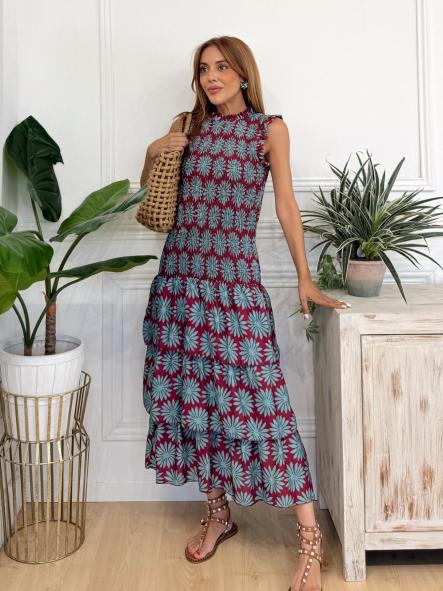 Vestido Tiago Turquesa 