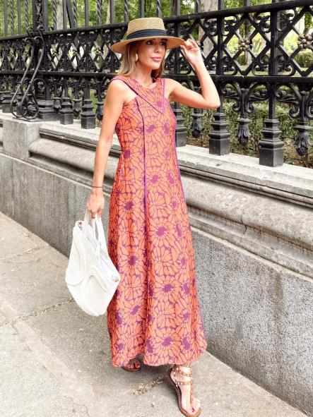 Vestido Arua Naranja