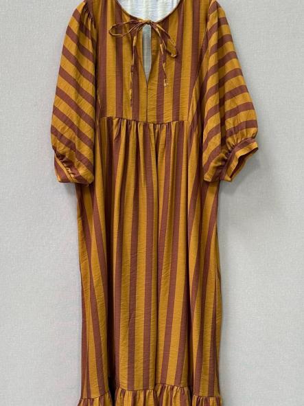 Vestido Alob Mostaza