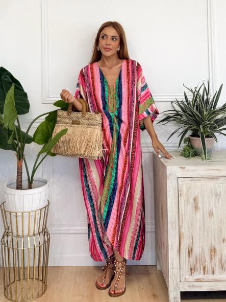 Vestido Mantra Rosa [0]