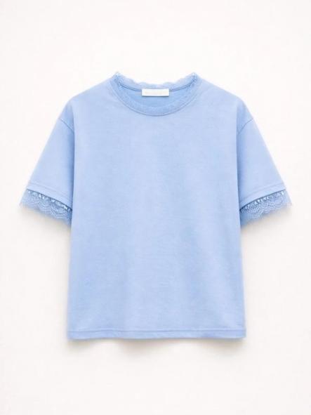 Camiseta Suances Celeste