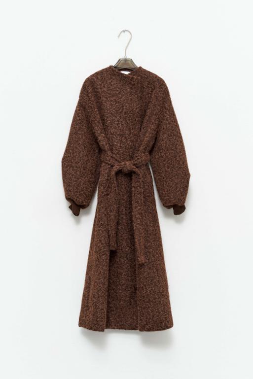 Abrigo Tirineta Marrón