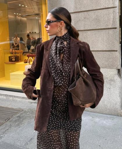 Camisa Rigoretta Chocolate 
