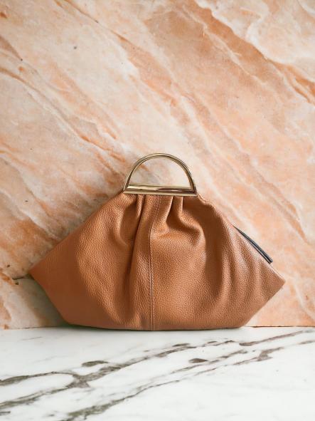 Bolso Piel Camel [0]