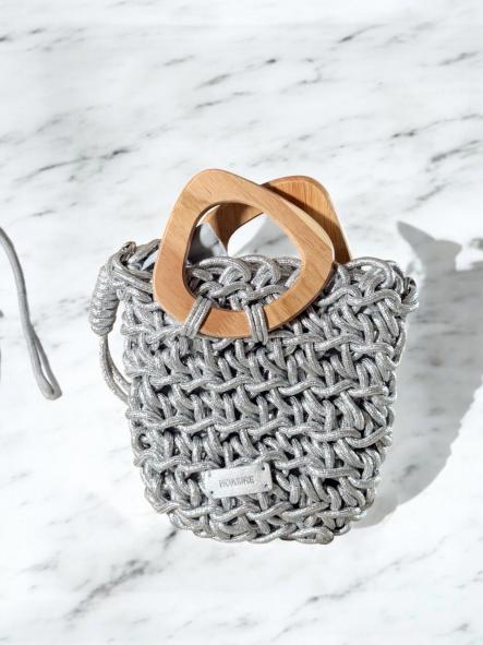 Bolso Asa Plata [0]