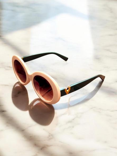 Gafas Ovalada Rosa [0]