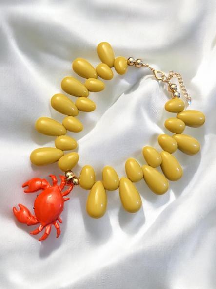 Collar Mostaza